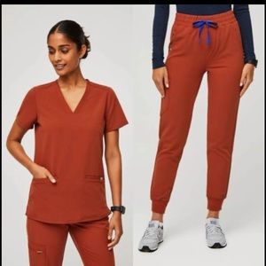 Womens figs scrub top only